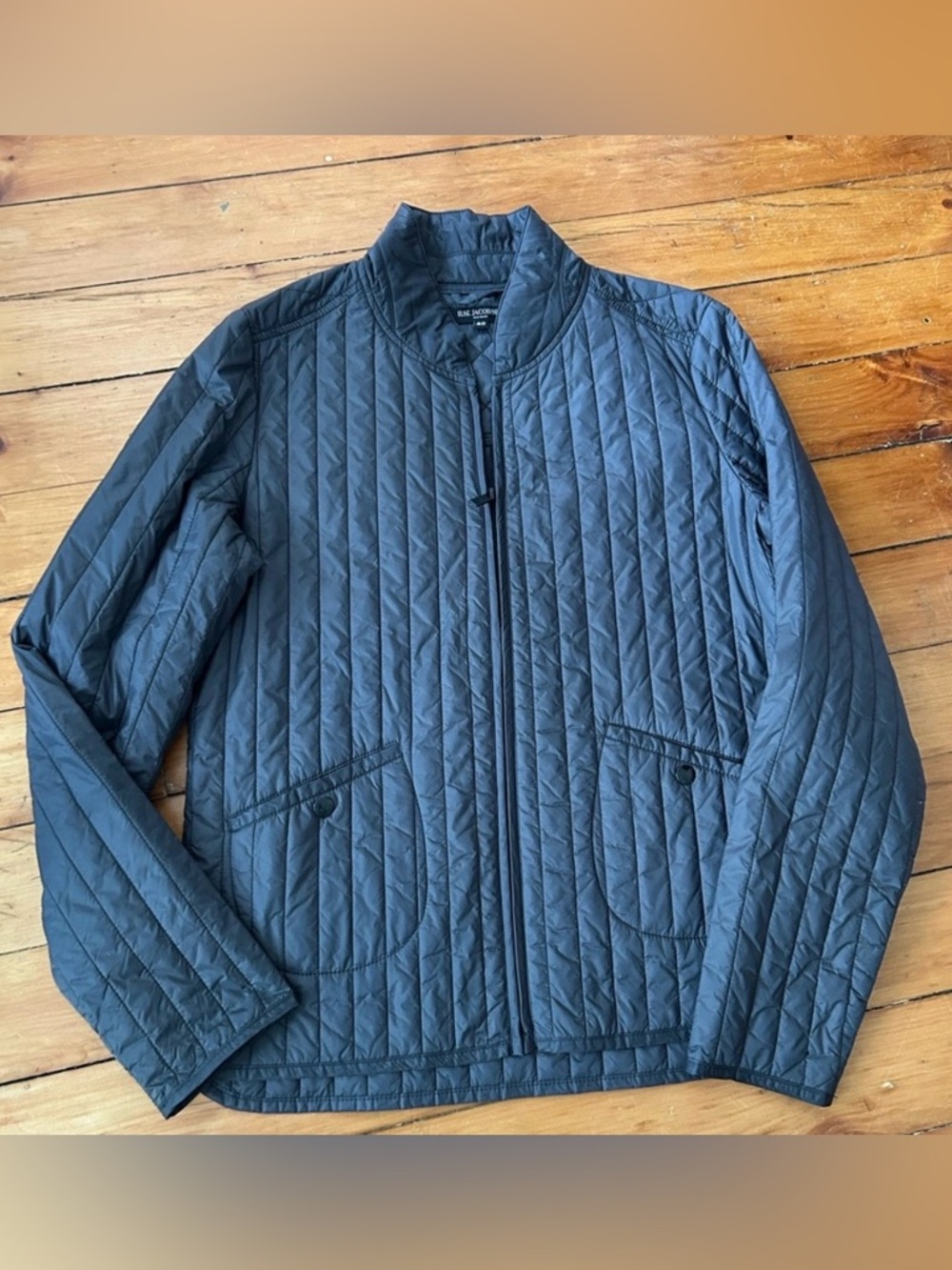 Ilse Jacobsen Women’s Quilted Size 40 US 10 Gray Hornbaek Jacket